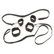 Бондажный набор bondage collection для фиксации на кровати
