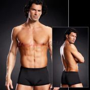 Черные транк-боксеры из микрофибры S/M (44-46)