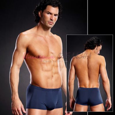 Темно-синие транк-боксеры из микрофибры S/M (44-46)