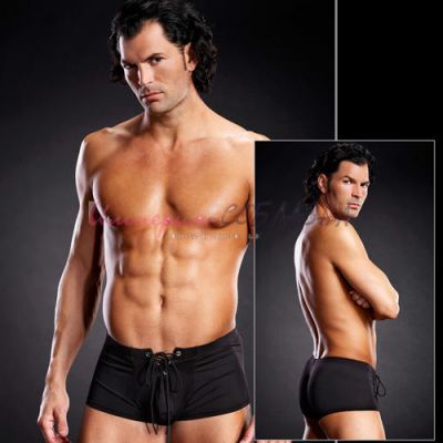 Черные боксеры на шнуровке L/XL (48-50)