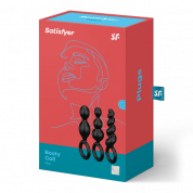 Набор анальных симуляторов Satisfyer Plugs, черные