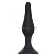Анальная пробка slim anal plug черного цвета