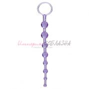 Фиолетовая анальная цепочка first time love beads