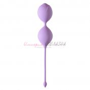 Вагинальные шарики в силиконовой оболочке violet fantasy со смещенным центром тяжести
