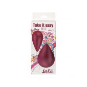 Виброяйцо с пультом управления Take it Easy Best Wine Red Виброяйцо с пультом управления Take it Easy Best Wine Red