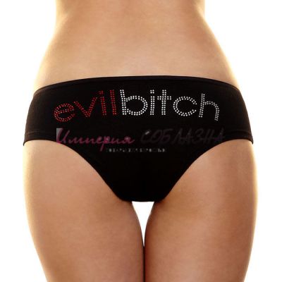 Трусики слип "evil bitch" 